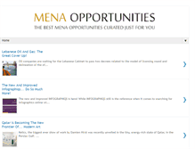 Tablet Screenshot of menaopportunities.info